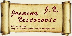 Jasmina Nestorović vizit kartica